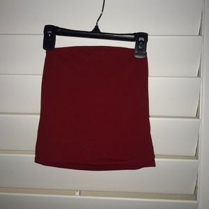 Brandy Melville Red Tube Top